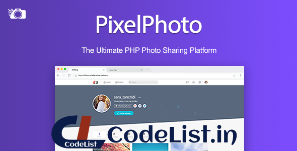 PixelPhoto – The Ultimate Image Sharing & Photo Social Network Platform