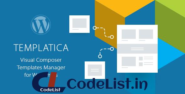 Templatica v1.3 – Visual Composer Templates Manager