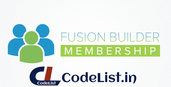 Fusion Builder Membership v1.0.1