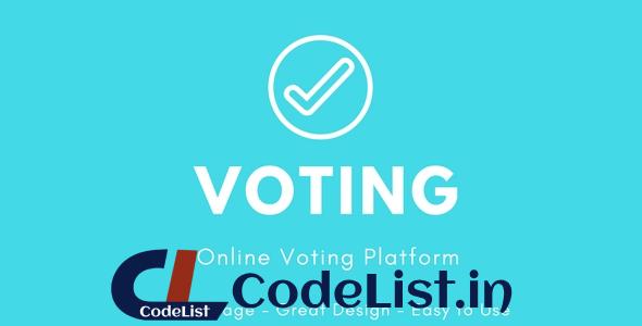 Voting – Online Voting Platform