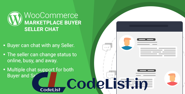 WooCommerce Marketplace Buyer Seller Chat Plugin v2.0.0