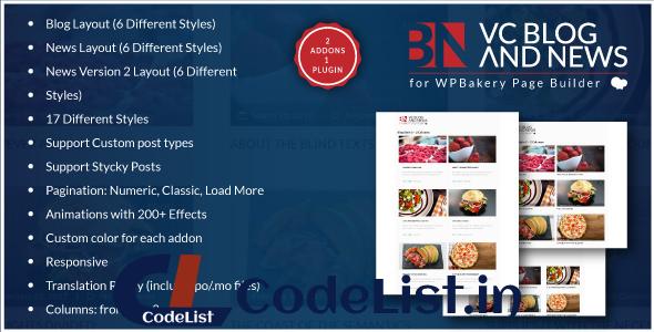 Blog and News Addons for WPBakery Page Builder