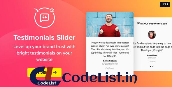 Testimonials Slider v1.2.0 – WordPress Testimonials Plugin