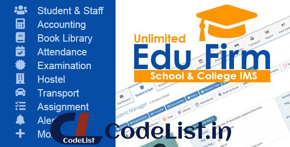 Unlimited Edu Firm School & College Information Management System