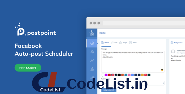 PostPoint v1.0.4 – Facebook Auto Post & Scheduler