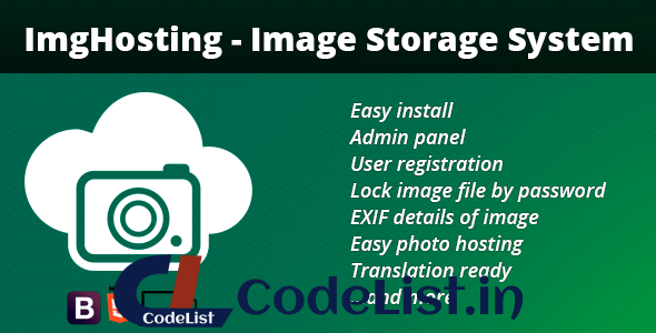 ImgHosting v1.2 – Image Storage System