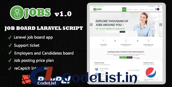 IJOBS – Job board laravel script