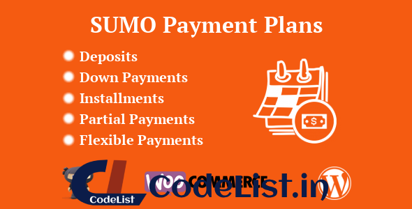 SUMO WooCommerce Payment Plans v3.0