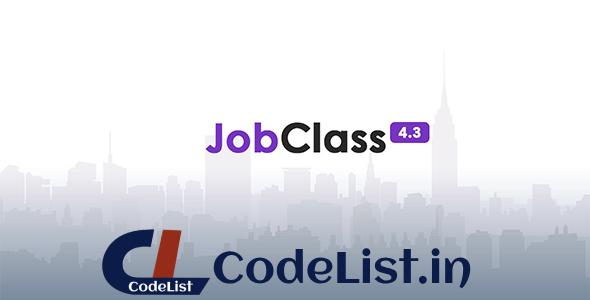 JobClass v4.3 – Geo Job Board Script – nulled