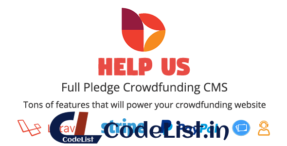 HelpUs v1.0.2 – Ultimate Crowdfunding Solution