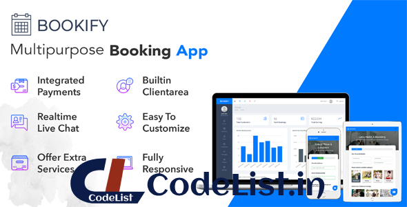 Bookify v1.4 – Multipurpose Booking App