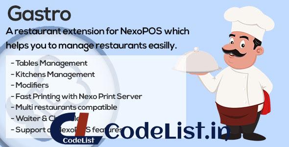 Gastro v2.4.1 – Restaurant Extension for NexoPOS