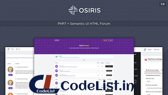 Osiris v1.0 – Semantic Forum