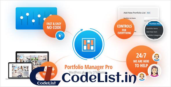 Portfolio Manager Pro v3.6 – Responsive Portfolio & Gallery