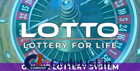 Lotto – Live Online Lottery System – nulled