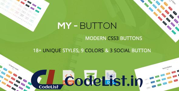 Mybutton – A Modern CSS3 Buttons Collection