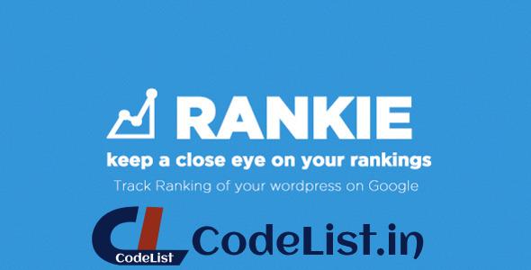 Rankie v1.7.5 – WordPress Rank Tracker Plugin