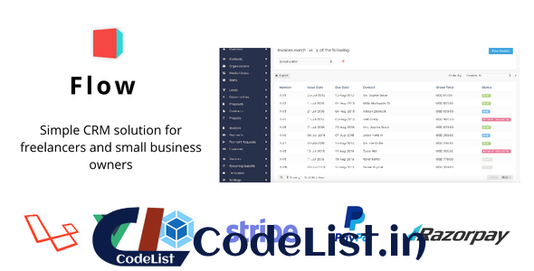 Flow – Simple CRM for Freelancers and Small businesses