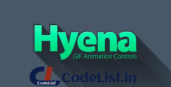 Hyena – GIF Animation Controls