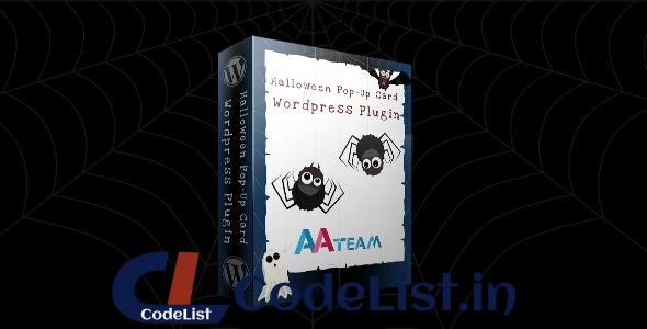 Halloween Pop-Up Card v1.1 – WordPress Plugin