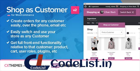 Shop as Customer for WooCommerce v2.1.5