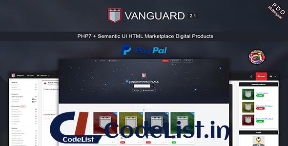 Vanguard v2.1 – Marketplace Digital Products PHP7