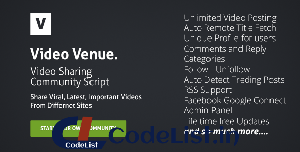 Video Venue – Community Script