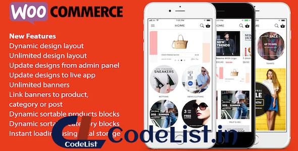 ionic 3 App for WooCommerce v1.9