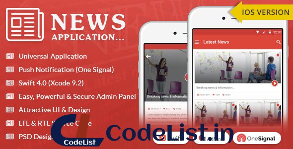 iOS News App – Swift4