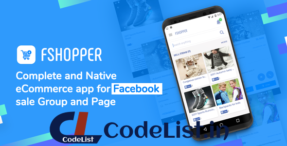 fShopper – Android app for Facebook Page or Group