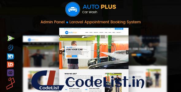 Auto Plus – Laravel Car Wash Booking