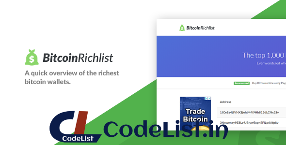 Bitcoin Richlist