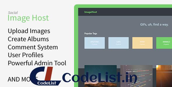 ImageHost v1.1.0 – Social Image Sharing