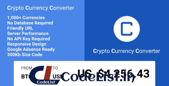 Crypto Currency Converter v1.0.7