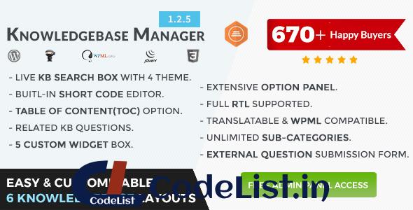 BWL Knowledge Base Manager v1.2.5