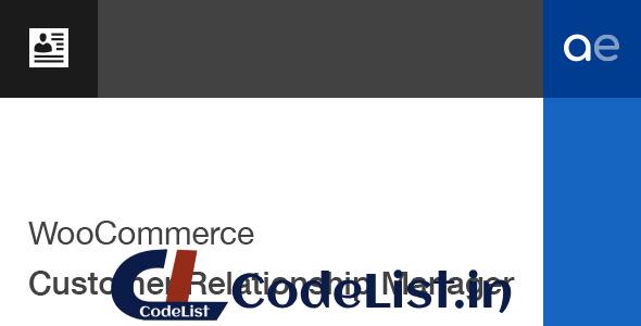 WooCommerce Customer Relationship Manager v3.5.14