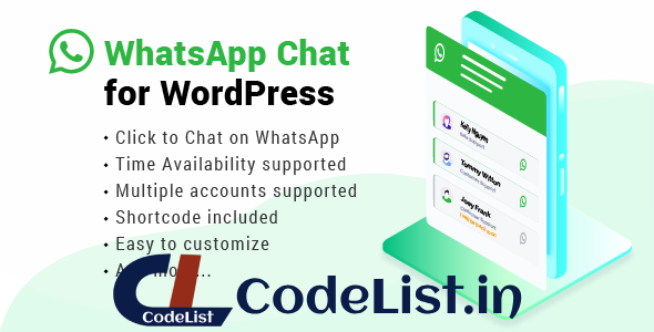 WhatsApp Chat for WordPress v3.6.8