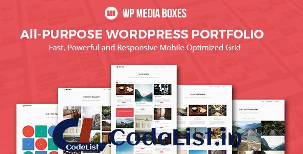 WP Media Boxes Portfolio v1.5.4