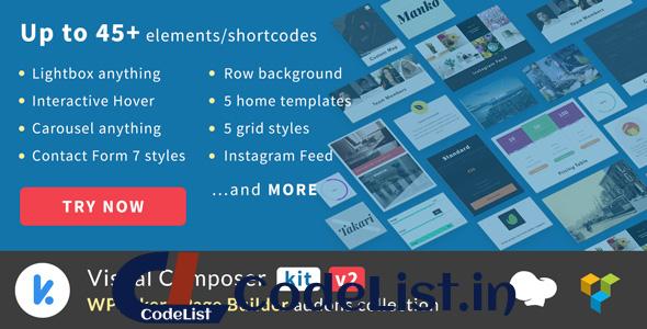 VCKit v2.0.7 – WPBakery Page Builder addons collection