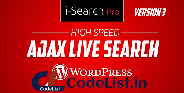 i-Search Pro v4.2.9.1 – Ultimate Live Search