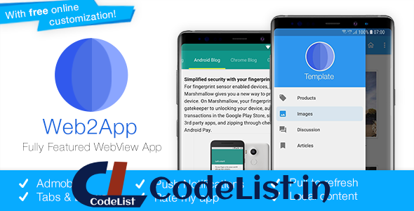 Web2App v3.3 – Quickest Feature-Rich Android Webview