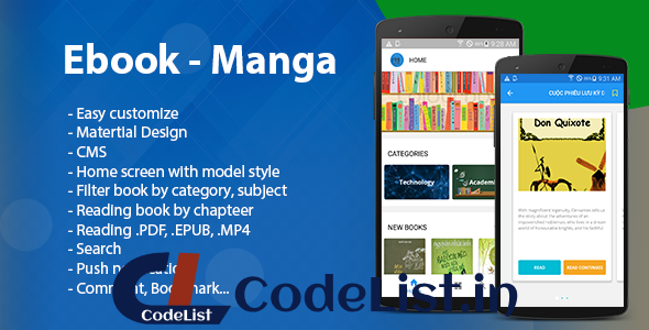 Ebook – Manga – Comic (Read multi format)