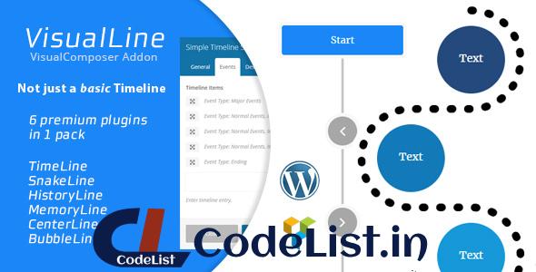 Visual Line v2.0.7 – WordPress Timeline Plugin