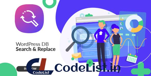 WordPress Database Search & Replace plugin v0.2.0