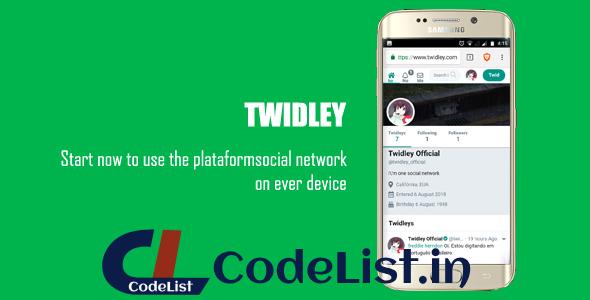 Twidley v2.0.1 – The Pro Social Network – nulled