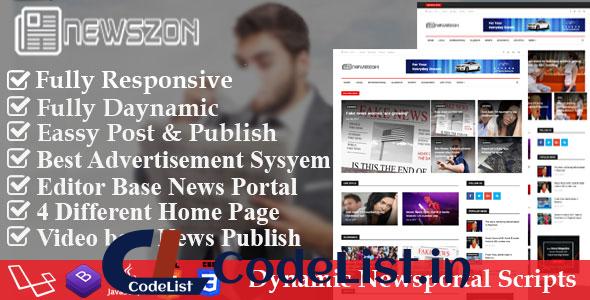 News Paper – Dynamic News, Magazine and Blog Portal Script