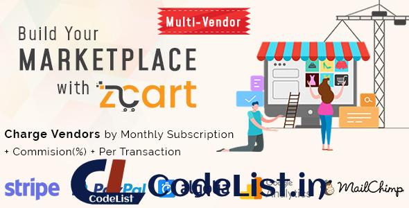 zCart v1.2.2 – Multi-Vendor eCommerce Marketplace