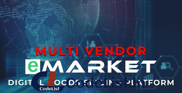 eMarket – Digital Goods Selling Platform – nulled