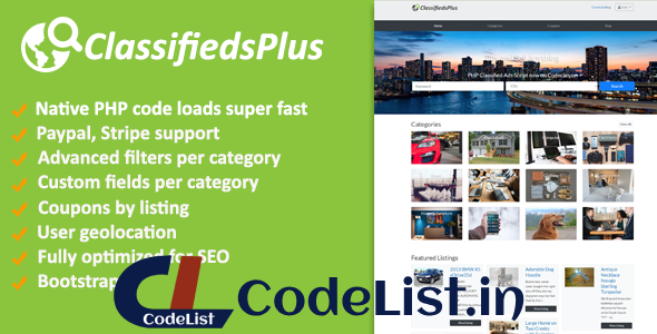 ClassifiedsPlus v1.03 – Classified Ads CMS