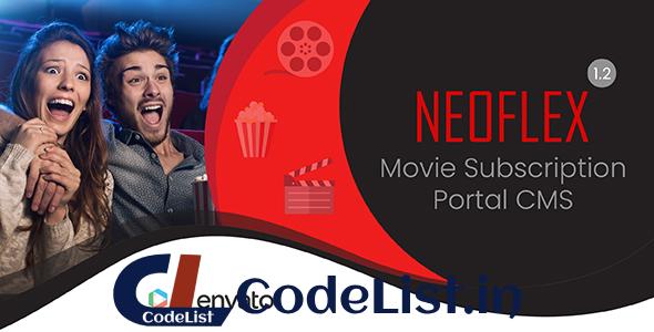 Neoflex v1.2 – Movie Subscription Portal Cms